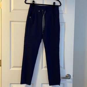 FIGS scrubs (these were discontinued). Navy blue